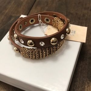 Double wrap bracelet